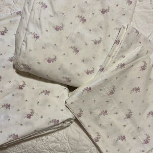 Shabby Chic King Sheet Set